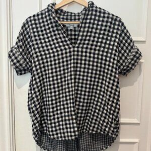 Madewell Central Shirt in Gingham XS